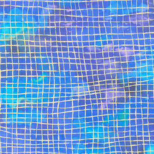 Chromaticity - Grid Jewel Metallic Yardage