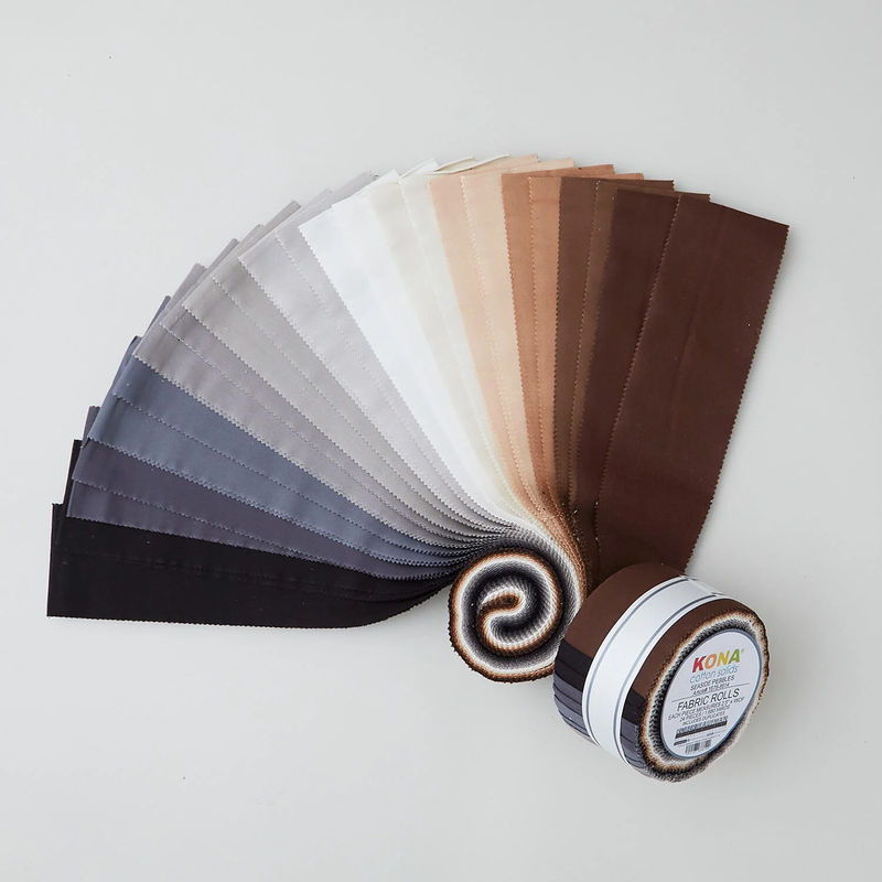 Kona Cotton Seaside Pebbles Half Roll - 24 Ply