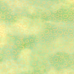 Chromaticity - Circles Pear Metallic Yardage