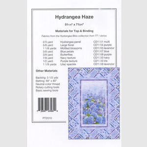 Hydrangea Haze Quilt Pattern