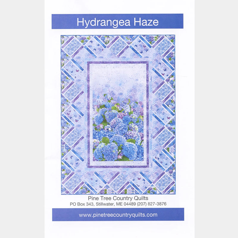 Hydrangea Haze Quilt Pattern