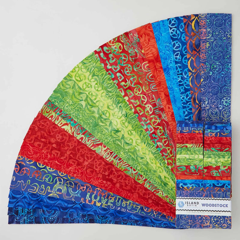 Woodstock Batiks Favorites Strips
