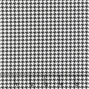 XOXO - Houndstooth Ink Lace Yardage