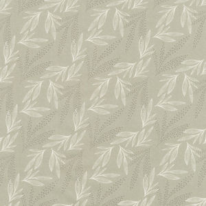 Woodland and Wildflowers - Leaf Lore Taupe Yardage