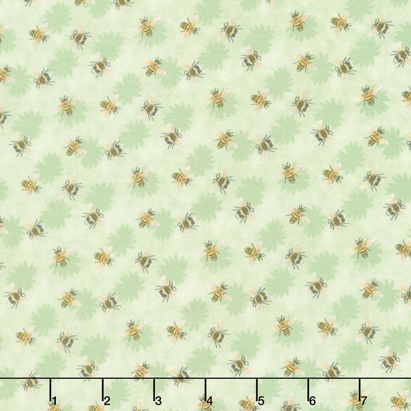 Zest For Life - Bee Toss Green Yardage