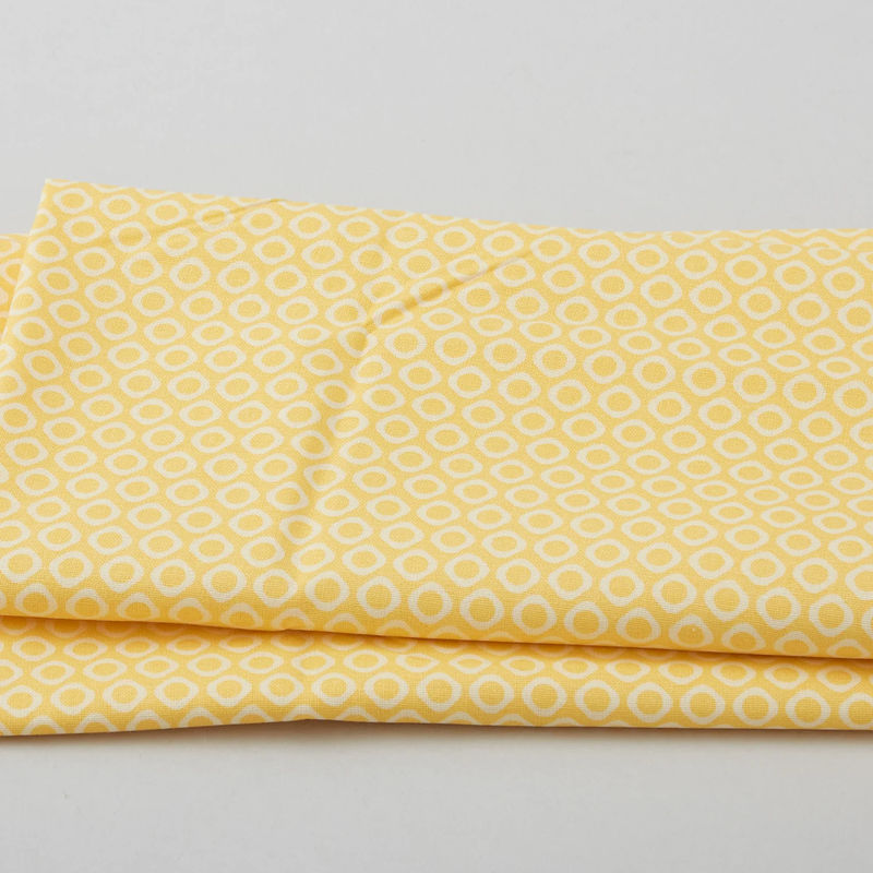Yellow Tonal Geo One Yard Cut