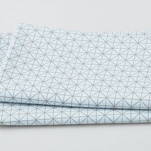 Zen Prints - Geo Squares White 2 Yard Cut