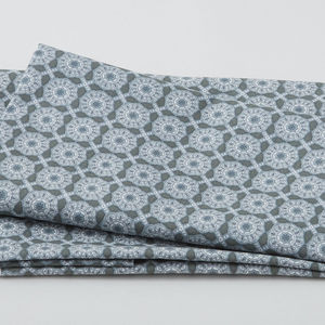 Zen Prints - Geo Ovals Grey 2 Yard Cut**DUPLICATE OF CUT3966**DO NOT USE**