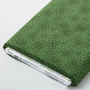 Flowerhouse Basics - Evergreen Dots 10 Yard Bolt