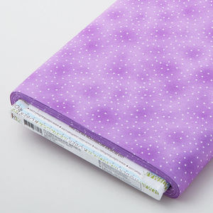 Flowerhouse Basics - Violet Dots 10 Yard Bolt