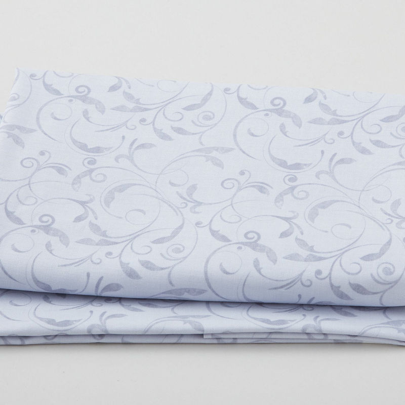 Woodland Whispers - Monotone Swirl Light Gray 2 Yard Cut