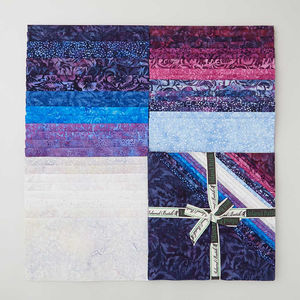 Woodcut Blossoms Batiks Favorites Stacks