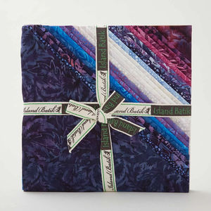 Woodcut Blossoms Batiks Favorites Stacks