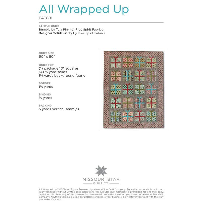 All Wrapped Up Quilt Pattern by Missouri Star