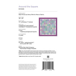 Around the Square Quilt Pattern by Missouri Star