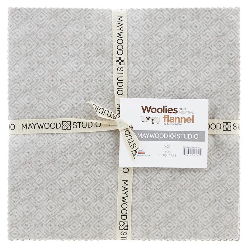 Woolies Flannel Neutrals Vol. 2 10" Squares