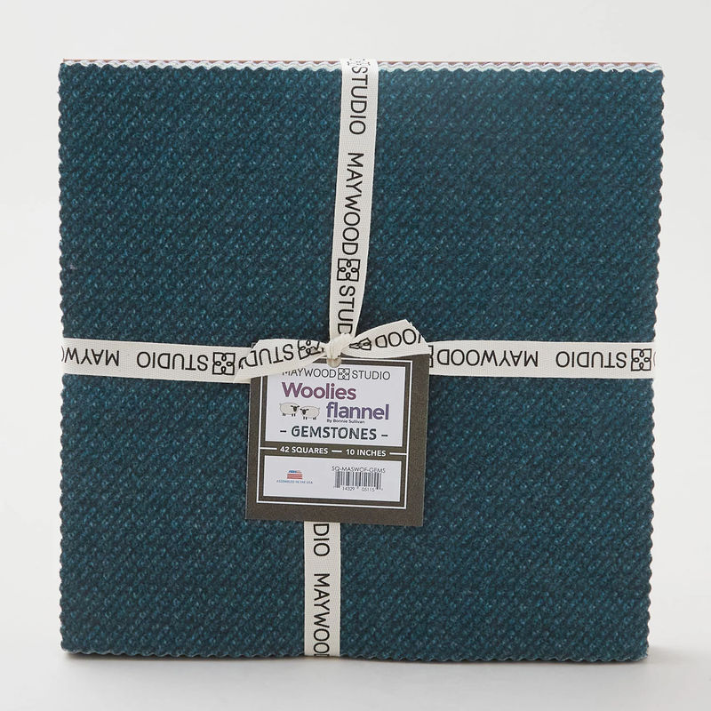 Woolies Flannel Gemstones 10" Squares