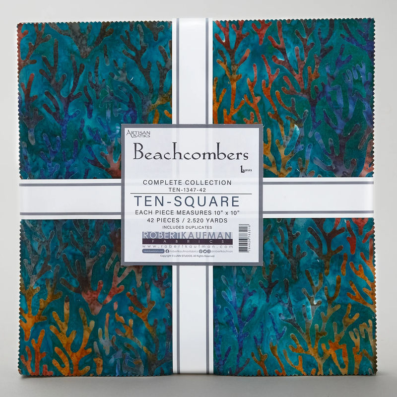 Artisan Batiks - Beachcombers Ten Squares