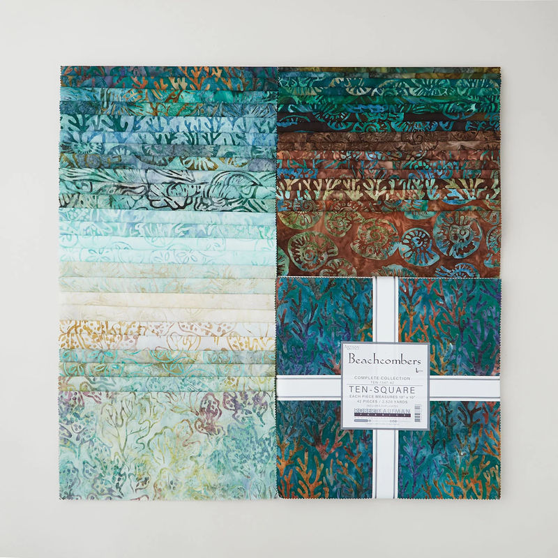 Artisan Batiks - Beachcombers Ten Squares