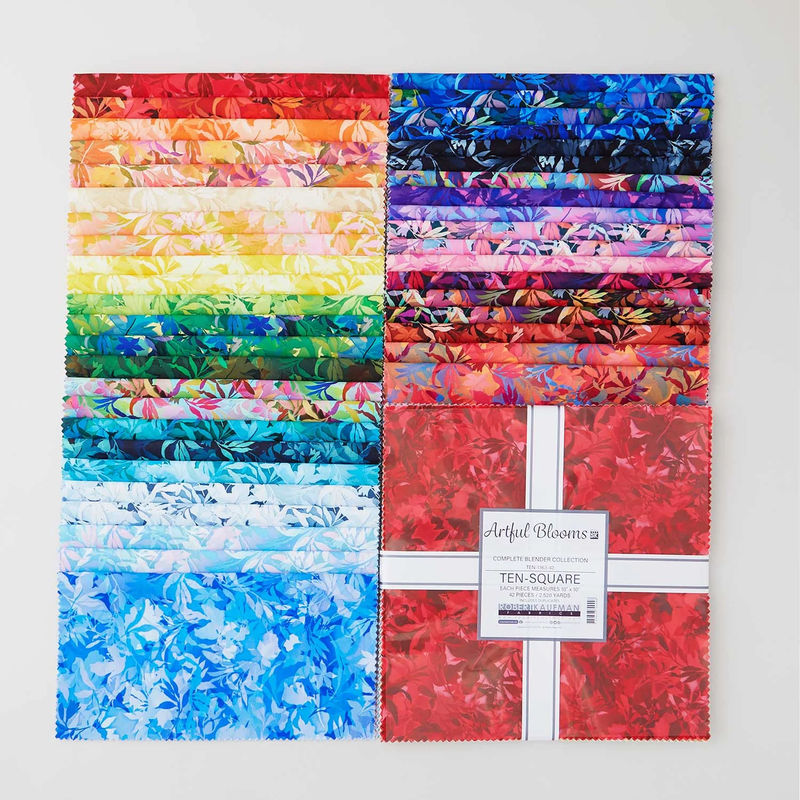 Artful Blooms - Ten Squares