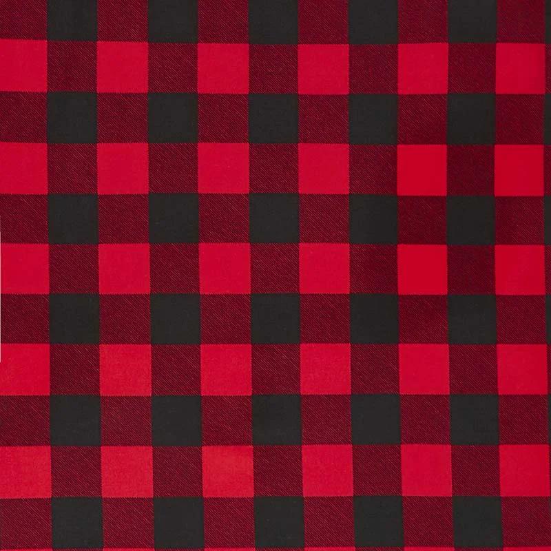 108" Quilt Back - Buffalo Plaid Red 108" Wide Backing
