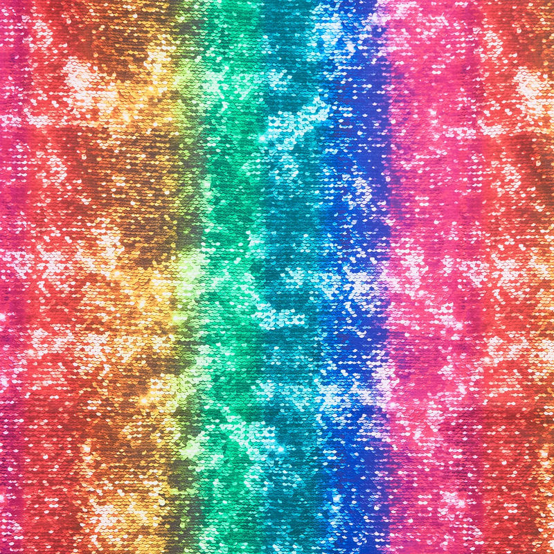 108" Quilt Back - Rainbow Sequins 108" Wide Backing Rainbow