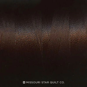 Missouri Star 40 WT Polyester Thread Dark Brown