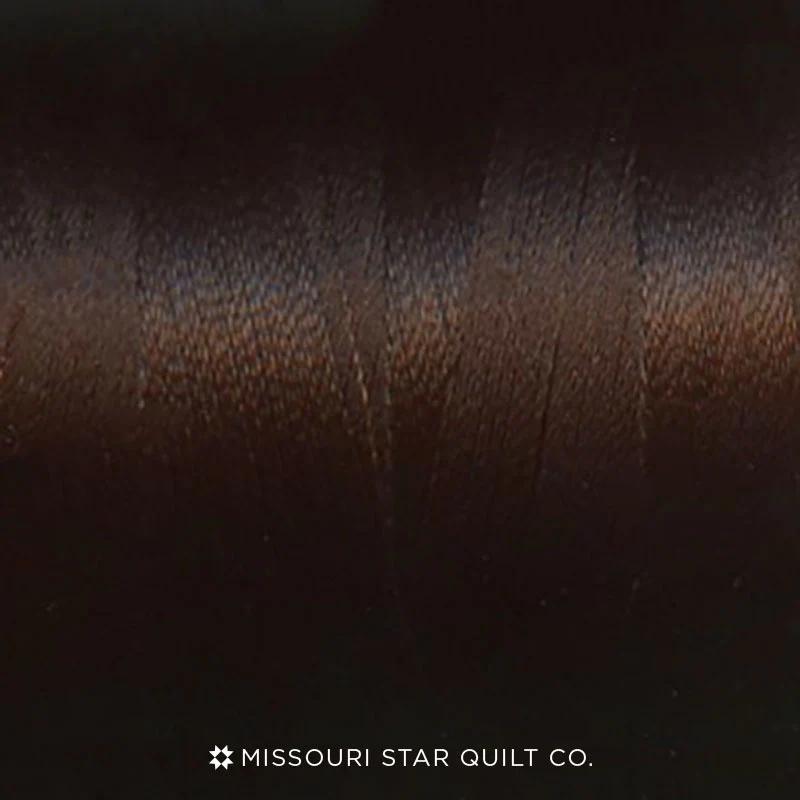 Missouri Star 40 WT Polyester Thread Dark Brown
