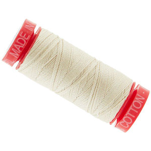 AURIfil 12 WT Cotton Small Spool Thread Ecru