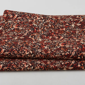 Allure - Watercolor Textured Floral Cocoa 118" Wide 3 Yard Cut