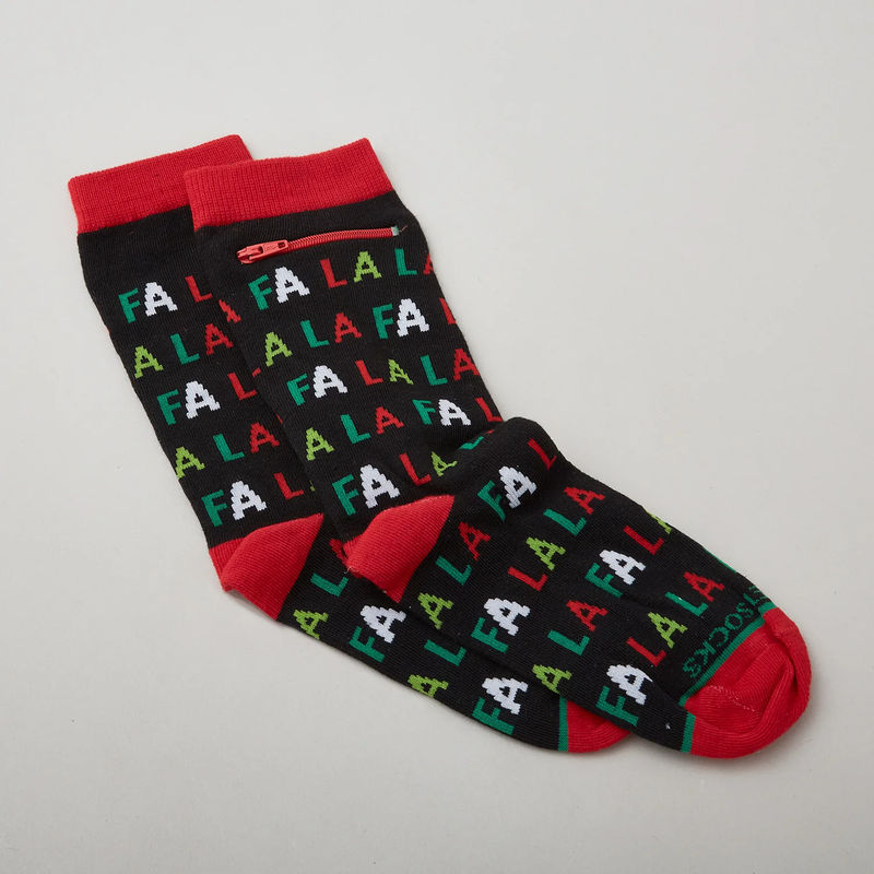 Pocket Socks FALALALALA - Womens