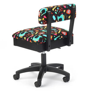 Hydraulic Sewing Notions Sewing Chair - Black