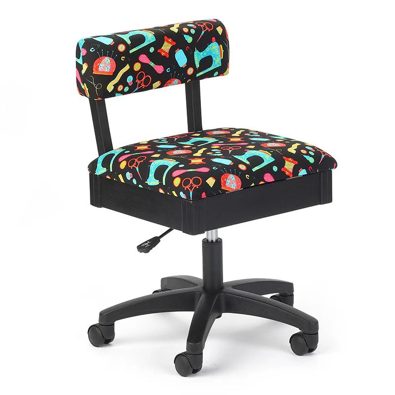 Hydraulic Sewing Notions Sewing Chair - Black