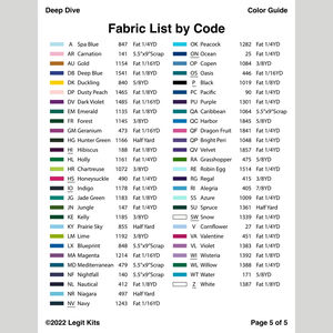 Deep Dive Quilt Pattern