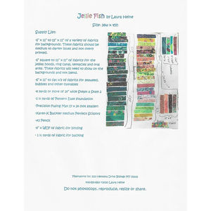 Jellie Fish Collage Pattern