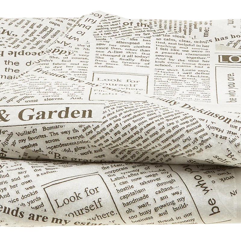 Newsprint Spackle - 108" Wide 3 Yard Cut