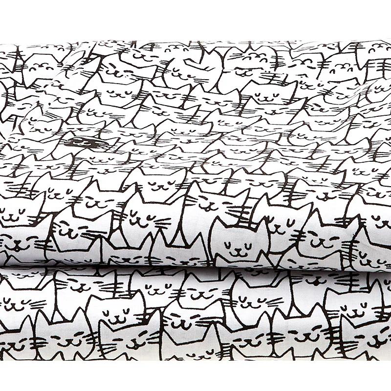 Packed Cats White - 108" Wide 3 Yard Cut