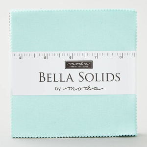 Bella Solids Aqua Charm Pack