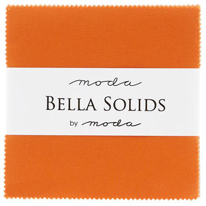 Bella Solids Orange Charm Pack