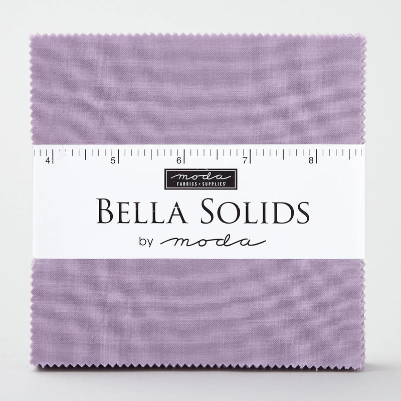 Bella Solids Lilac Charm Pack