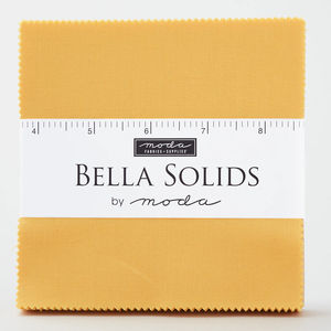 Bella Solids Yellow Charm Pack