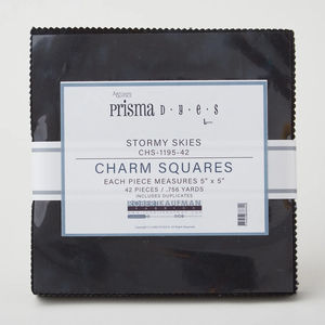 Artisan Batik Solids - Prisma Dyes Stormy Skies Charm Pack