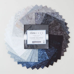 Artisan Batik Solids - Prisma Dyes Stormy Skies Charm Pack