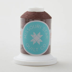 Missouri Star 50 WT Cotton Thread Dark Hershey