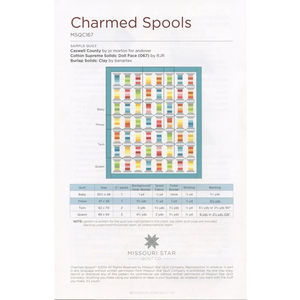 Charmed Spools Quilt Pattern by Missouri Star