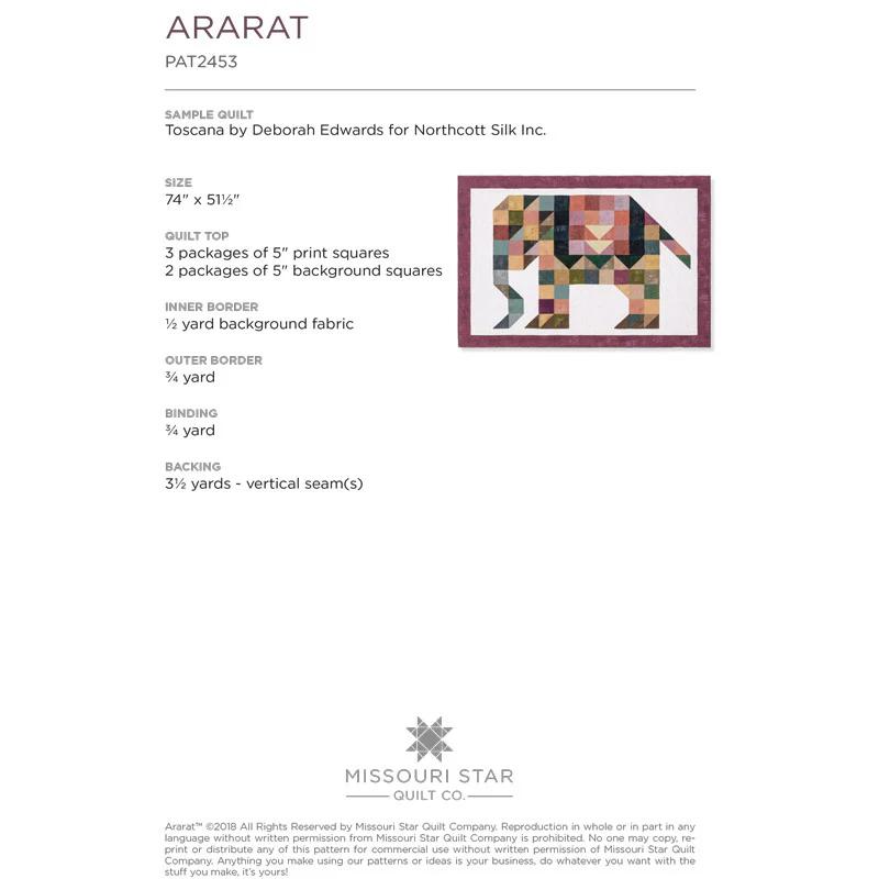 Ararat Quilt Pattern by Missouri Star
