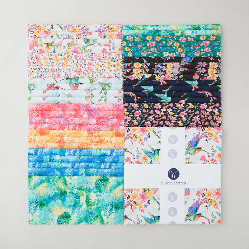 A Hummingbird's Charm 10" Squares