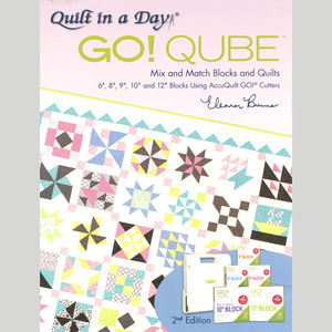 Accuquilt GO! Qube by Eleanor Burns Book - 2nd Edition