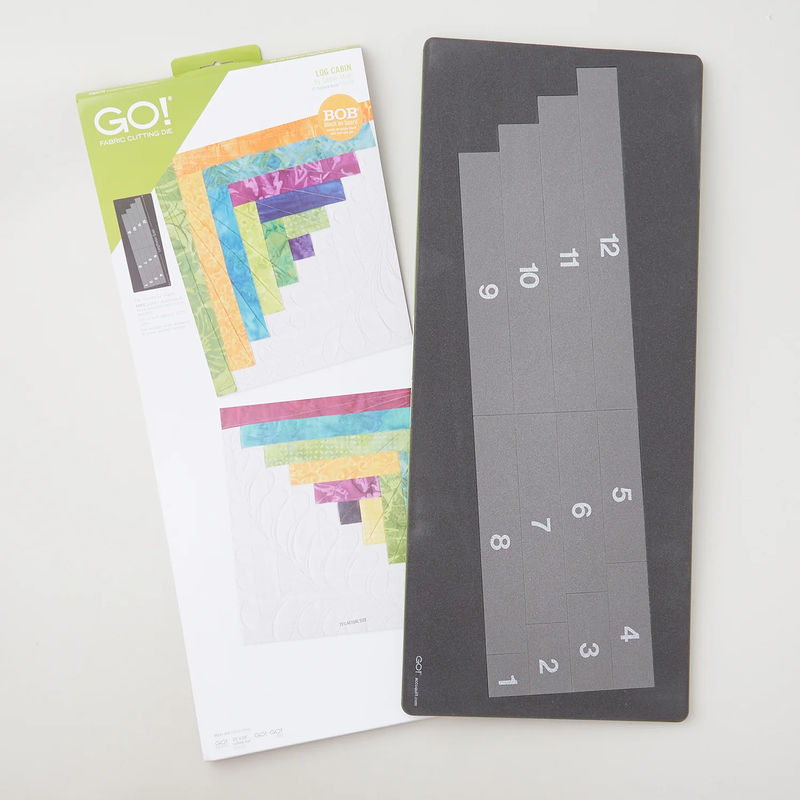 AccuQuilt GO! Log Cabin - 12" Finished Die