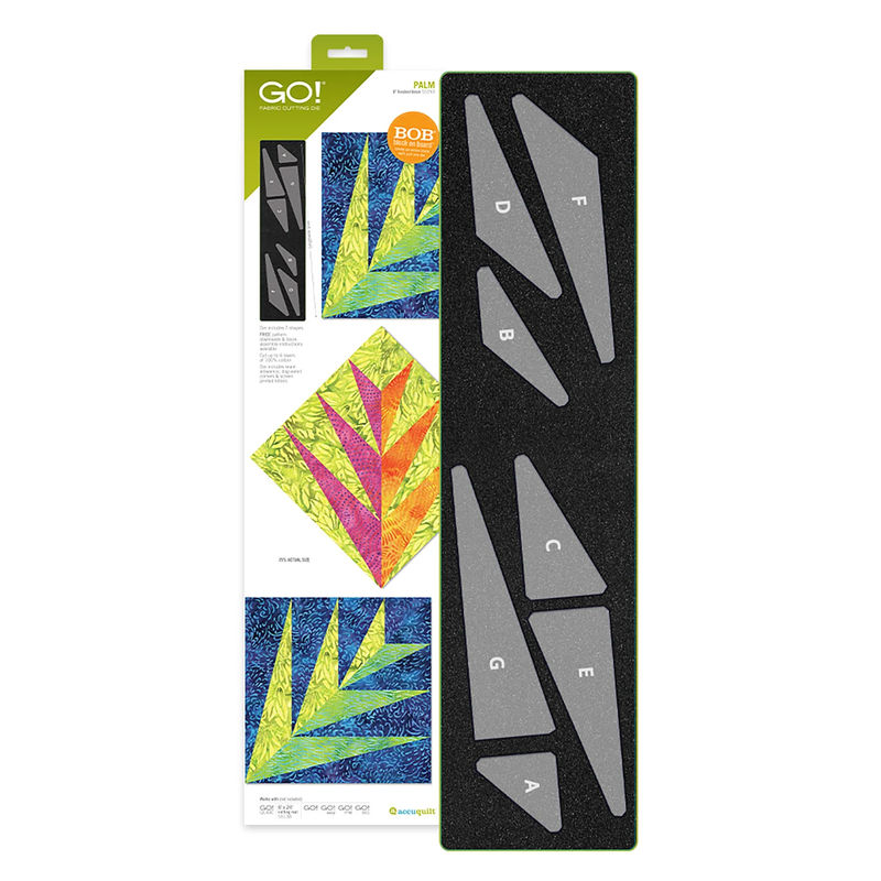 Accuquilt GO! Palm - 8" Finished Die